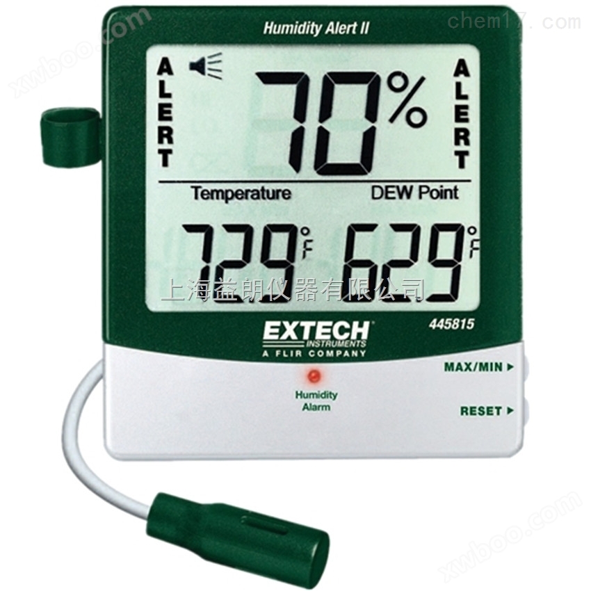 美国Extech 445815型带露点和湿度报警的温湿度计