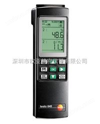 德图testo 645 工业温湿度仪,手持式温湿度表