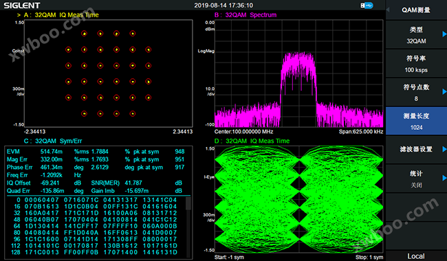 频谱分析仪SSA3000X Plus系列调制分析宇捷弘业