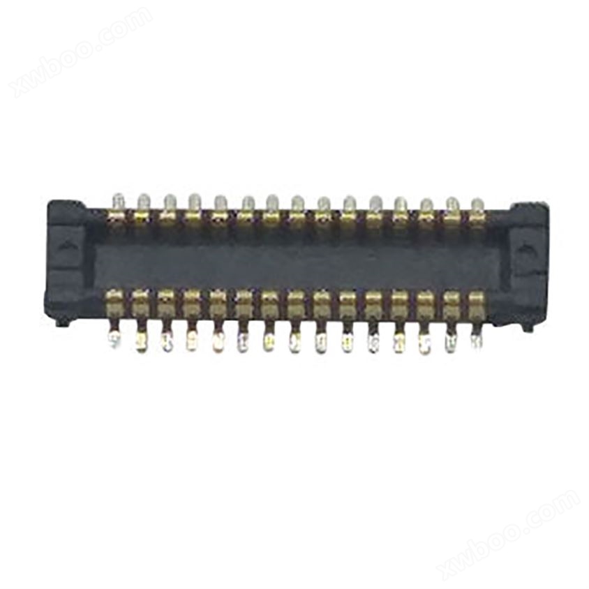 0.4mm板对板连接器 公座 对插合高1.0mm